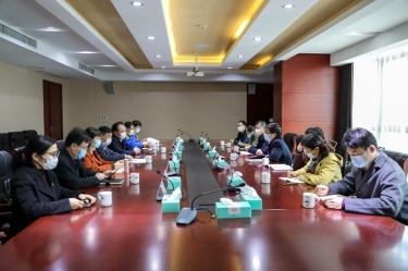 浙江省委组织部部务会议成员、派驻纪检监察组组长周鲁明一行光临人生就是博手机版调研