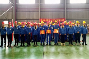 展班组风采，扬人生就是博手机版心灵——班组PK赛持续进行钟篆…